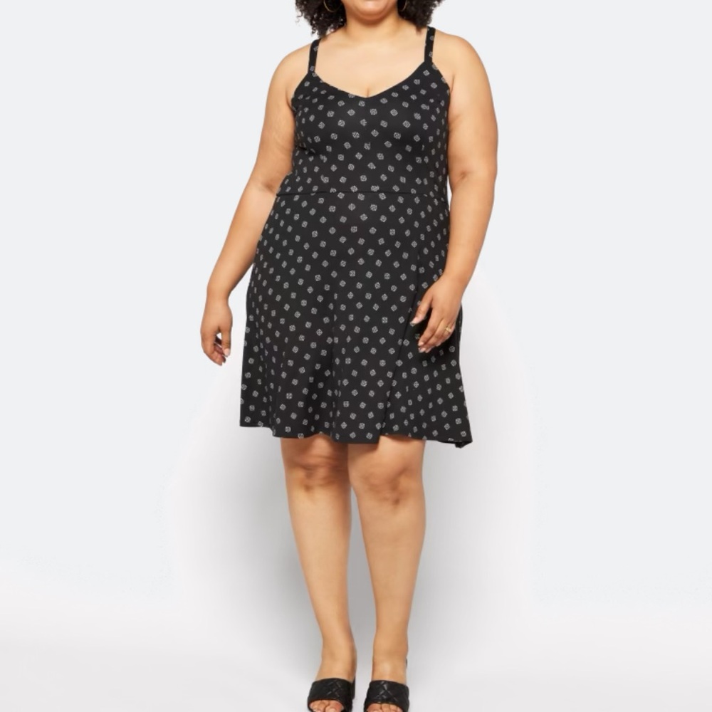 Market & Spruce Black Mini Dress